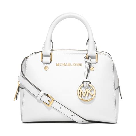 satchel michael kors optic white|Michael Kors bags for women.